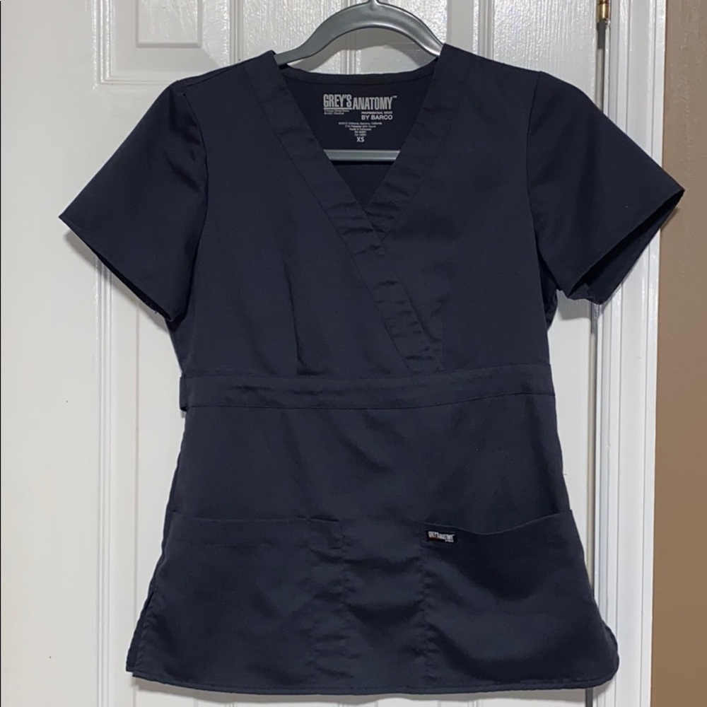 Greys Anatomy Gray Scrub Set